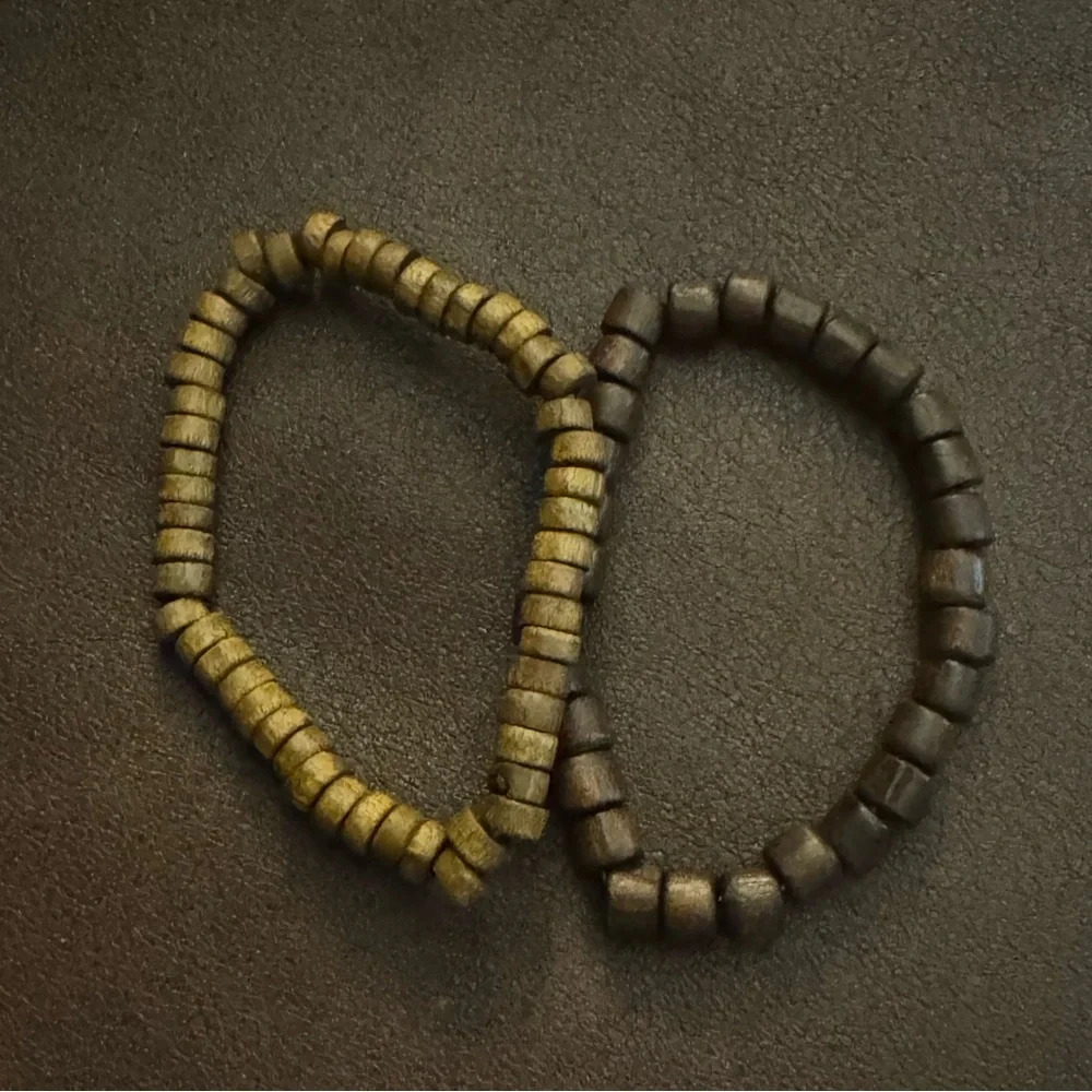 2 for price of 1 Brown and black beaded bracelets #accessorize